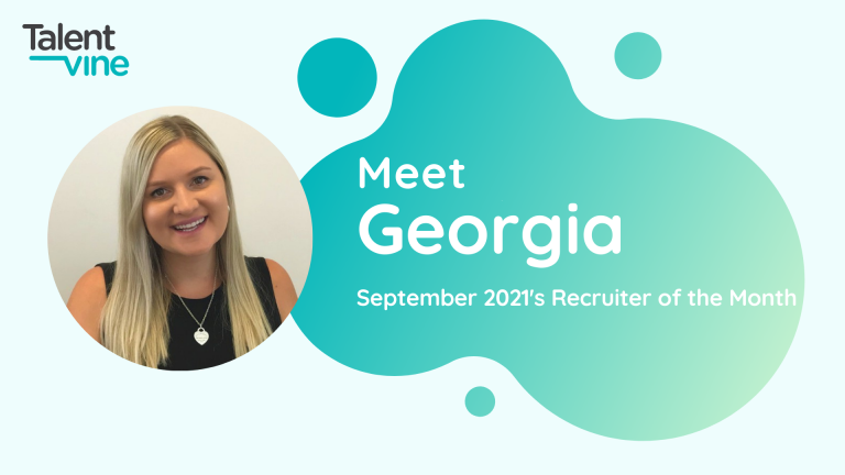 Meet Georgia - Recruiter of the Month