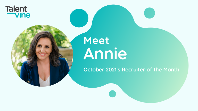Annie Kennedy - Recruiter of the Month October 21