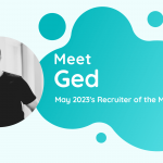 TalentVine's Recruiter of the Month May 2023 - Ged Wilson from The Wilson Agency