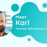 TalentVine's Recruiter of the Month November 2023 - Karl Germann from IPA