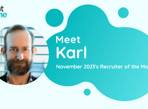 TalentVine's Recruiter of the Month November 2023 - Karl Germann from IPA