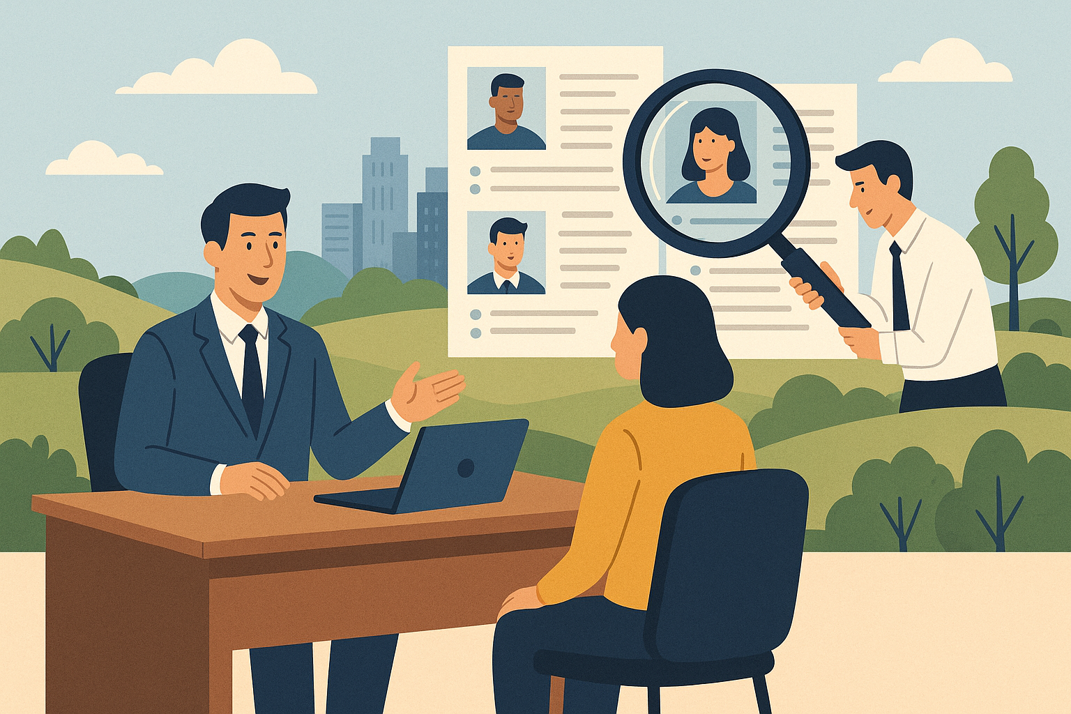 What do recruiters do