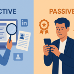 active vs passive candidates
